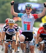 Andre Greipel gagne la deuxi�me �tape de l'Eneco-Tour 2011